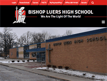 Tablet Screenshot of bishopluers.org